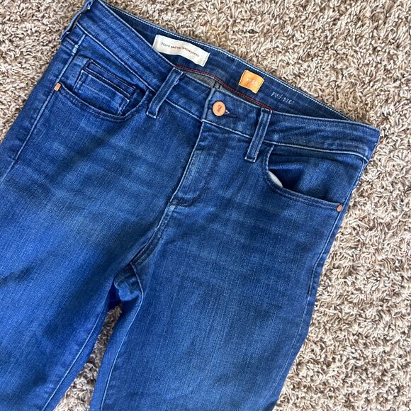 Pilcro Stet Flare Women's Jeans in Size 29 from Anthropologie Med Rise Stretchy - Picture 2 of 7